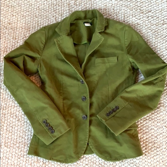 J. Crew Jackets & Blazers - J. Crew green blazer